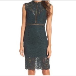 Bardot Lace Sheath Dress XS